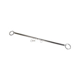 Love In Leather Silver Adjustable Spreader Bar Default Title Spreaders and Hangers
